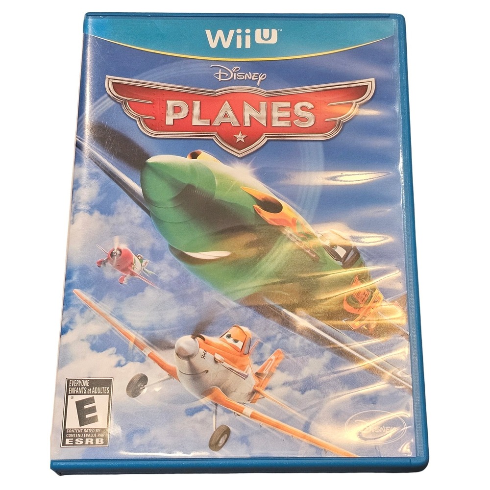 Disney Planes Nintendo Wii U Video Game Manual Included WUP P APAE